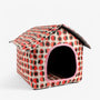 Haustierhaus | Wasserdicht | Faltbar | Gemütlich | Waschbar | Tragbar-Erdbeere-Luzern Mode