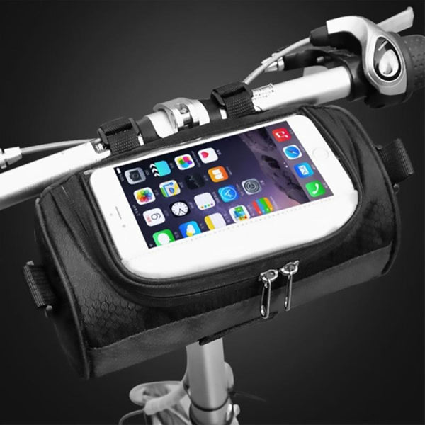 Telefon Fahrradtasche | Lenkerhalterung | Touchscreen-Fenster | Wasserdicht-Luzern Mode