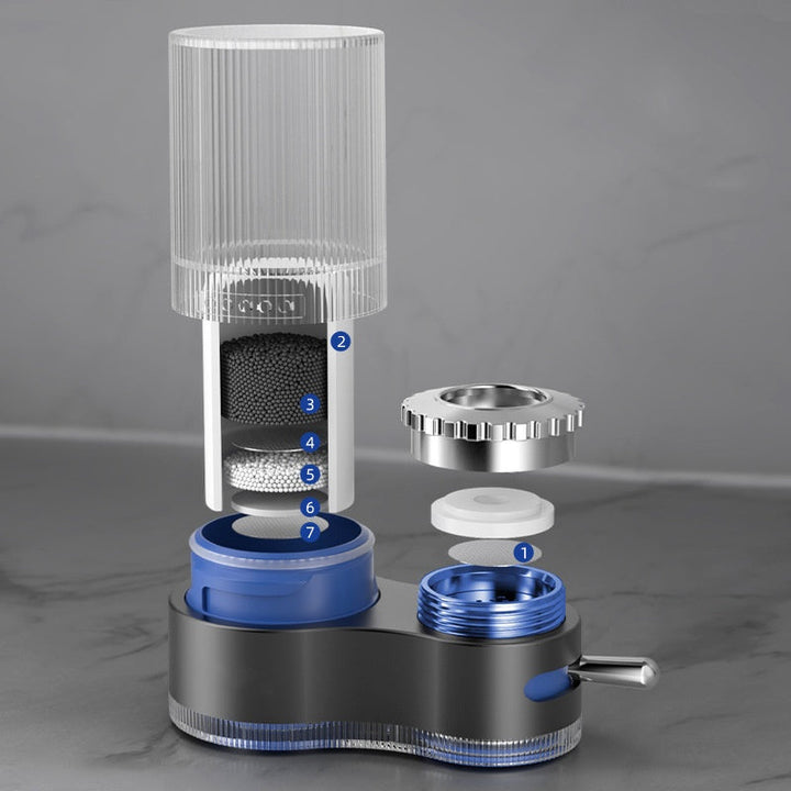 Wasserhahnfilter | 7-Stufen Langlebig Fortschrittlich Sauber Effizient-Luzern Mode