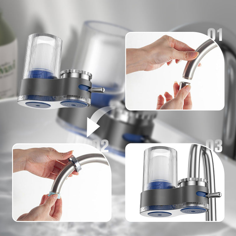 Wasserhahnfilter | 7-Stufen Langlebig Fortschrittlich Sauber Effizient-Luzern Mode