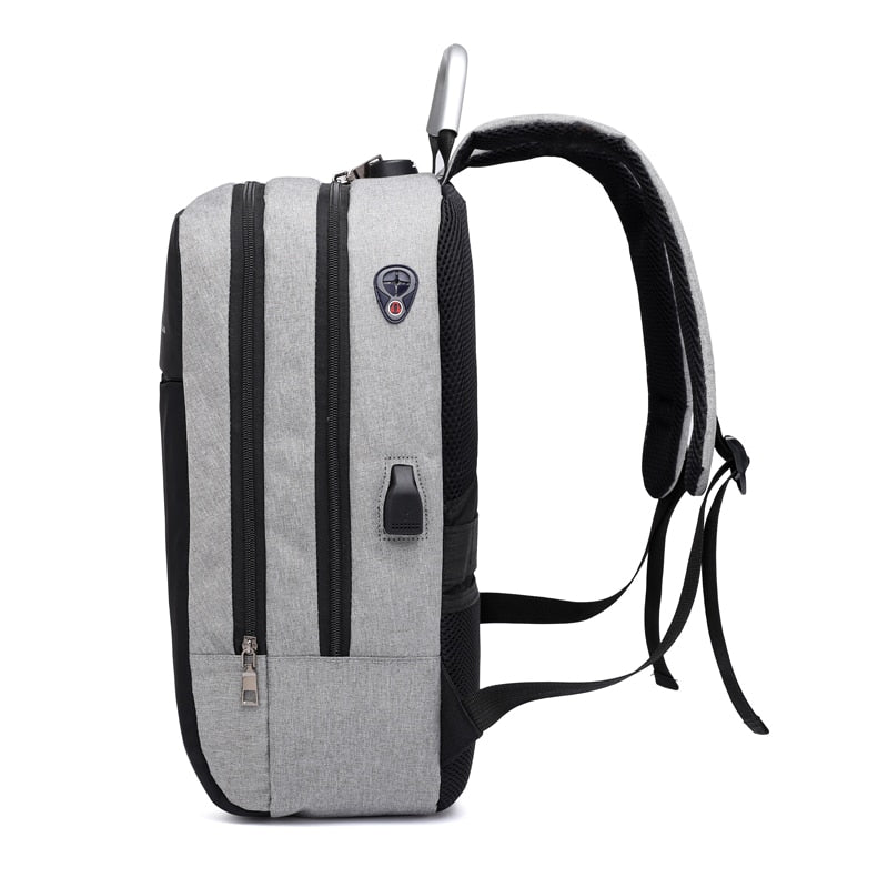 Wasserdichter Anti-Diebstahl-Rucksack mit USB-Ladeanschluss – SafeCarry