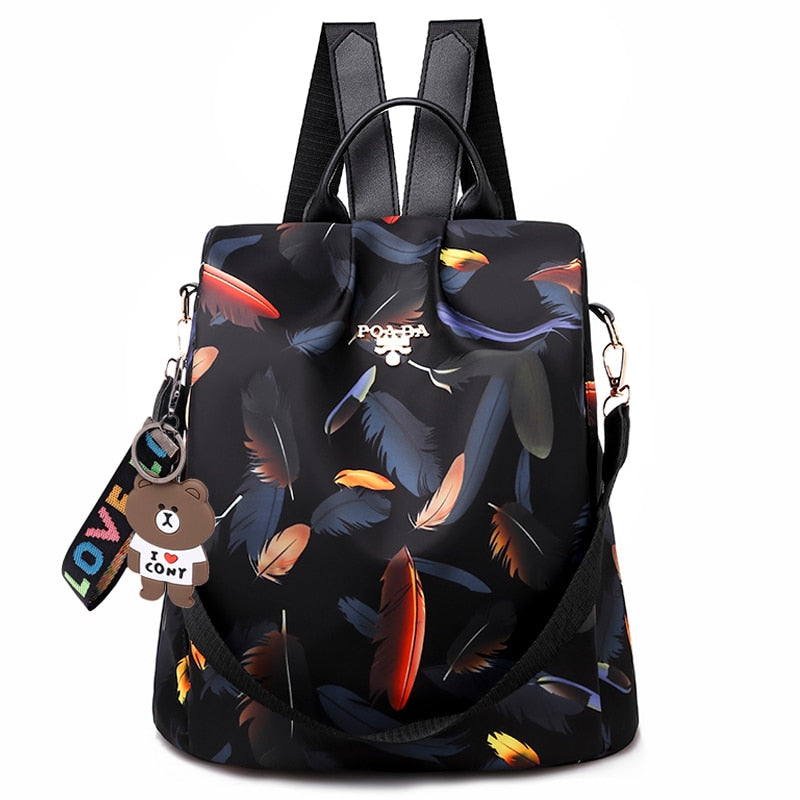 Wasserdichter Anti-Diebstahl Rucksack – Versteckter Rückenzugang & Multi-Taschen-Design