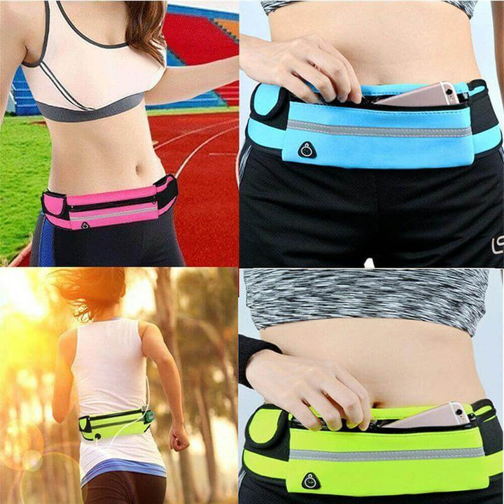 Wasserbeständiger Laufgürtel – 2 zum Preis von 1 Fitness- und Reistasche