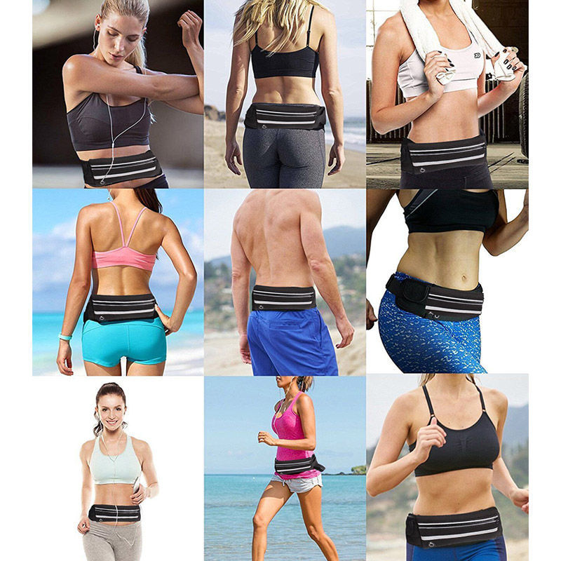 Wasserbeständiger Laufgürtel – 2 zum Preis von 1 Fitness- und Reistasche