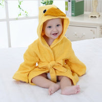 Babybademantel | Tierkapuze Weich Niedlich Bequem Warm Langlebig-Ente-0-1 Jahre-Luzern Mode