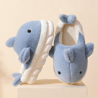 Haienschuhe | Unisex | Weich | Plüsch | Slipper | Rutschfeste Sohle-Luzern Mode