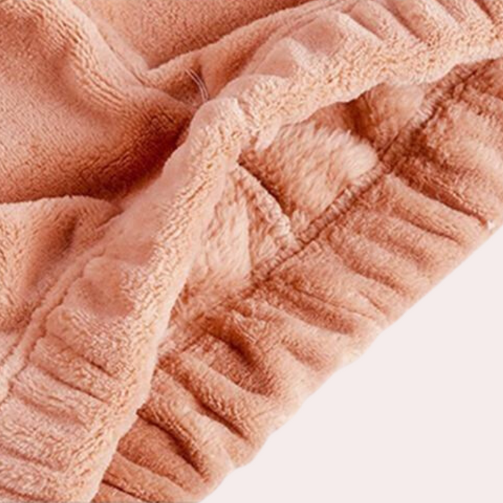 Damen Fleece Pullover und Hose Set für Gemütlichkeit-Luzern Mode