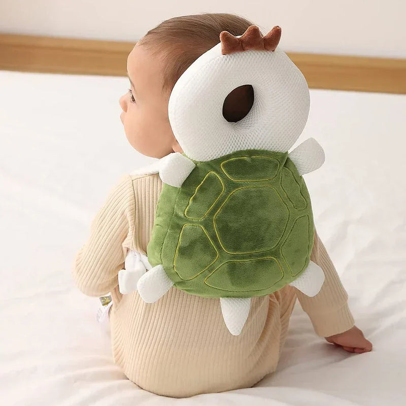 Weicher Kopfschutz | Baby Verstellbar Baumwolle Weich Leicht-Schildkröte-Luzern Mode