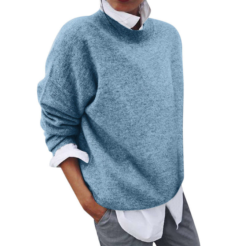 Damen Strickpullover Oversize - Bequemer Herbstpullover-Luzern Mode