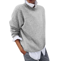 Damen Strickpullover Oversize - Bequemer Herbstpullover-Luzern Mode