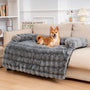 Hundebett | Vielseitig Weich Sofa Plüsch Komfortabel Langlebig Stilvoll-Grau-S-Luzern Mode