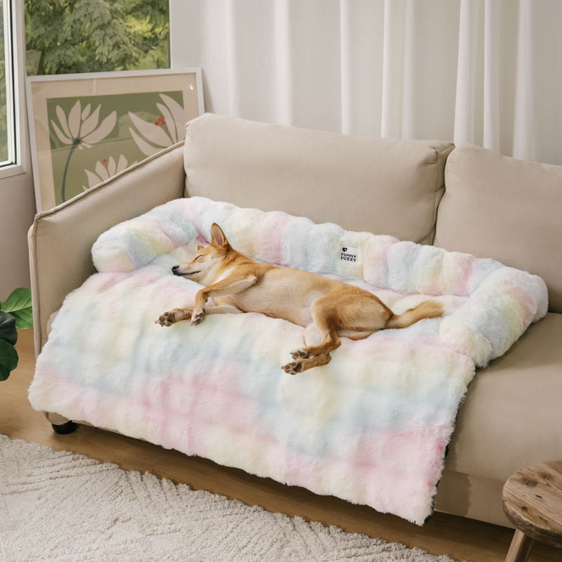 Hundebett | Vielseitig Weich Sofa Plüsch Komfortabel Langlebig Stilvoll-Mehrfarbig-S-Luzern Mode