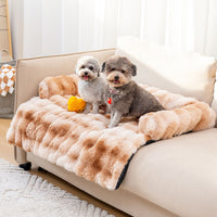 Hundebett | Vielseitig Weich Sofa Plüsch Komfortabel Langlebig Stilvoll-Tie-dye Braun-S-Luzern Mode