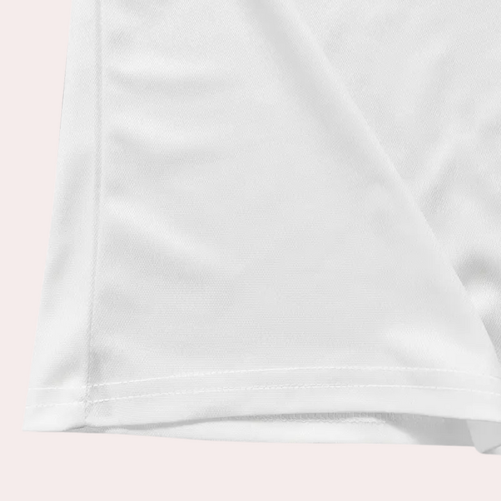 Herren T-Shirt mit Ethno-Muster, Kurzarm, Modern Fit-Luzern Mode