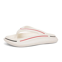 Unisex Sommerschlappen Weiß | EVA | Memory Foam | ultraleicht | wasserfest | Komfort-Luzern Mode
