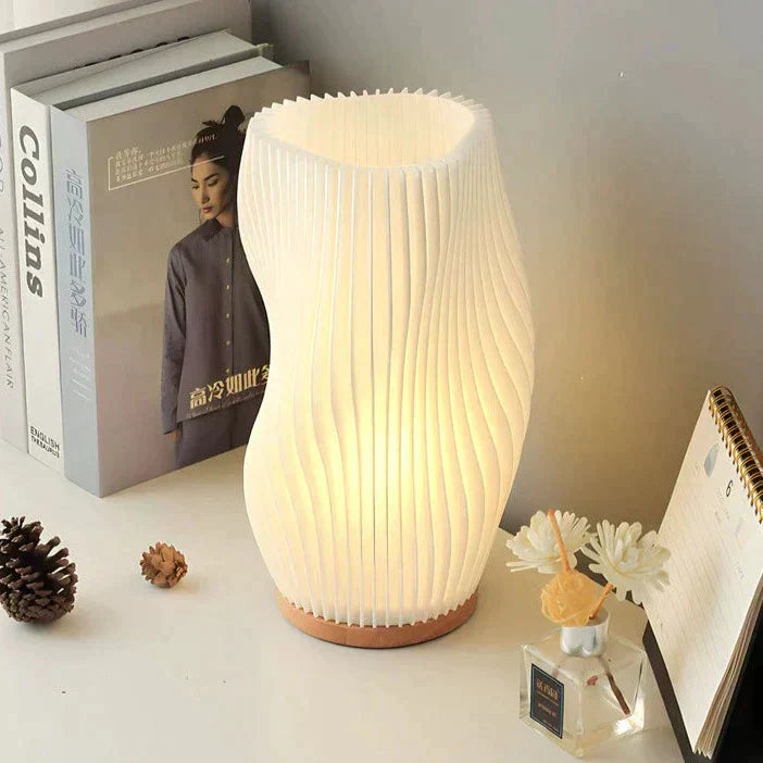 Tischlampe | Wellenförmig Stilvoll Atmosphärisch Einzigartig USB Vielseitig Langlebig-Luzern Mode