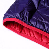 Damen Daunenjacke mit Kapuze - Leicht und Warm-Luzern Mode