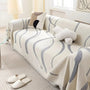 Sofabezug | Wendbar Stilvoll Waschbar Langlebig Vielseitig Bequem-180x130cm-Grau-Luzern Mode