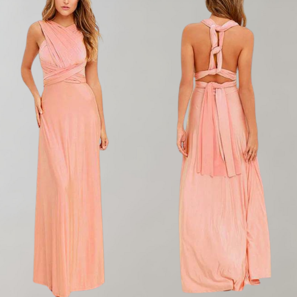 Elegantes Damen Wickelkleid für besondere Anlässe-Luzern Mode