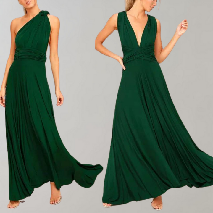 Elegantes Damen Wickelkleid für besondere Anlässe-Luzern Mode
