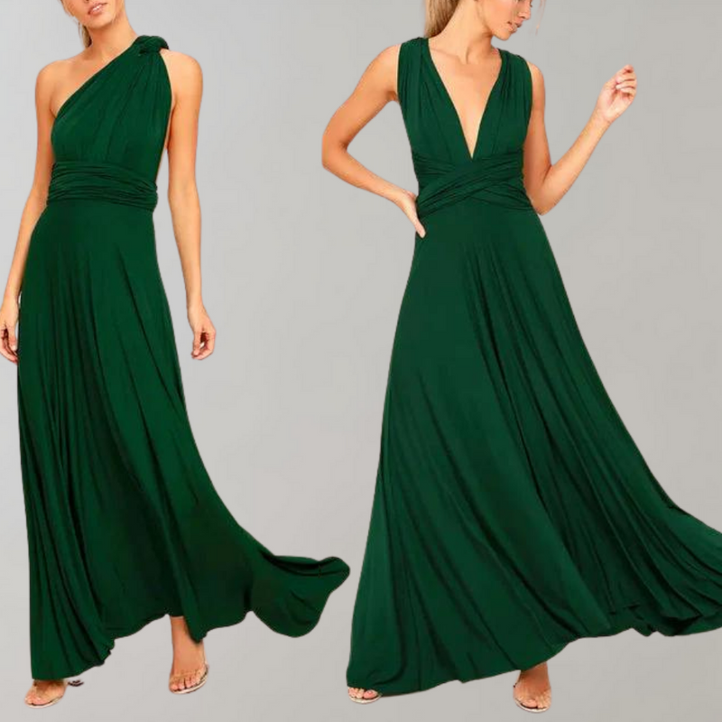 Elegantes Damen Wickelkleid für besondere Anlässe-Luzern Mode