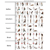 Widerstandsband-Set | Vielseitig Workout Robust Langlebig Kompakt-Luzern Mode