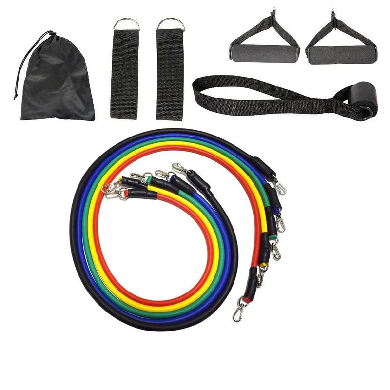 Widerstandsband-Set | Vielseitig Workout Robust Langlebig Kompakt-11-teilig-Luzern Mode