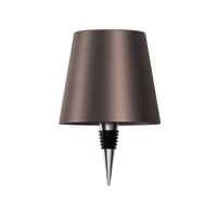 Trinkflaschenlampe | LED | Wiederaufladbar | Einstellbar | Kabellos | USB-C-Dunkelbraun-Luzern Mode