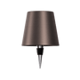 Trinkflaschenlampe | LED | Wiederaufladbar | Einstellbar | Kabellos | USB-C-Dunkelbraun-Luzern Mode