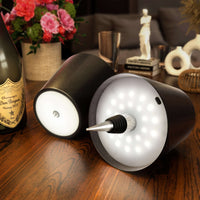 Trinkflaschenlampe | LED | Wiederaufladbar | Einstellbar | Kabellos | USB-C-Luzern Mode