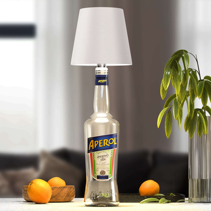 Trinkflaschenlampe | LED | Wiederaufladbar | Einstellbar | Kabellos | USB-C-Luzern Mode
