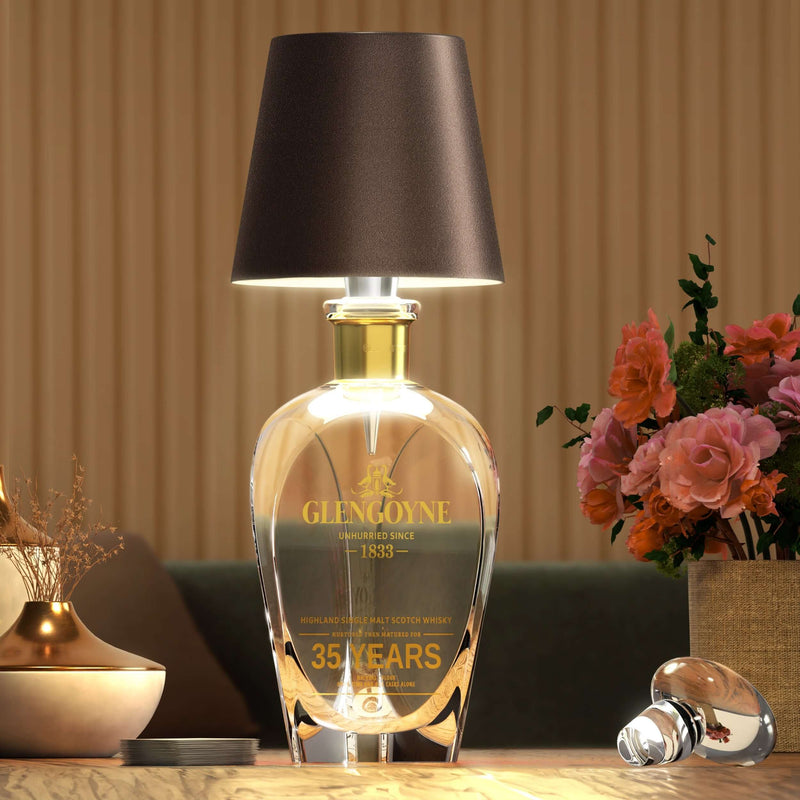 Trinkflaschenlampe | LED | Wiederaufladbar | Einstellbar | Kabellos | USB-C-Luzern Mode