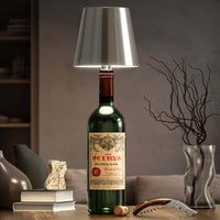 Trinkflaschenlampe | LED | Wiederaufladbar | Einstellbar | Kabellos | USB-C-Luzern Mode