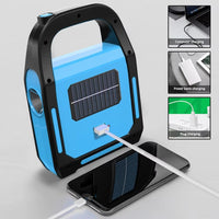 Campinglaterne | Powerbank Solar Wiederaufladbar LED Leistungsstark Langlebig-Luzern Mode