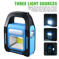 Campinglaterne | Powerbank Solar Wiederaufladbar LED Leistungsstark Langlebig-Luzern Mode