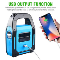Campinglaterne | Powerbank Solar Wiederaufladbar LED Leistungsstark Langlebig-Luzern Mode