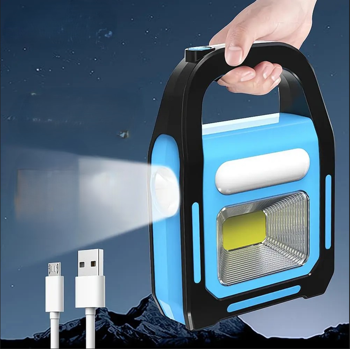 Campinglaterne | Powerbank Solar Wiederaufladbar LED Leistungsstark Langlebig-Luzern Mode