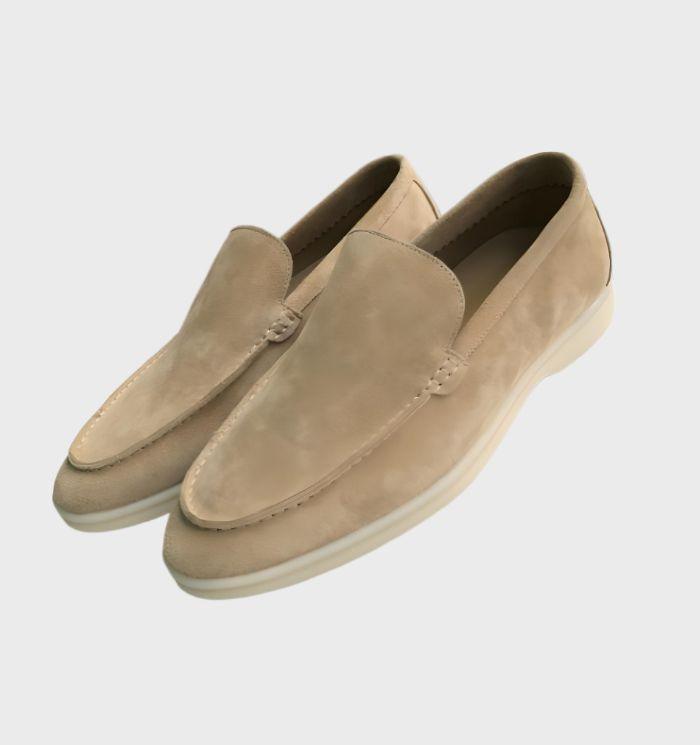 Herren Slipper aus Wildleder – Bequeme Loafer Schuhe-Luzern Mode