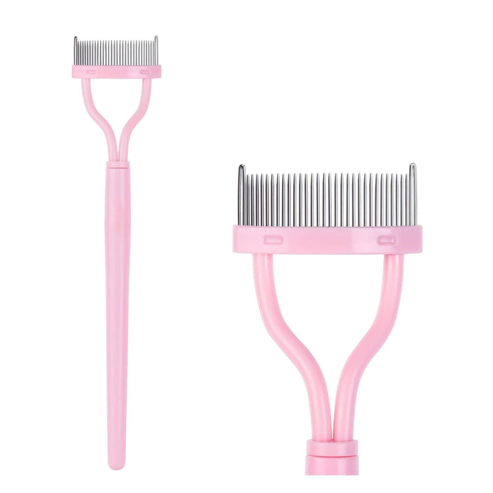 Wimpernkamm | Präzisionsseparator Kompakt Einfach Leichtgewicht-Rosa-Luzern Mode