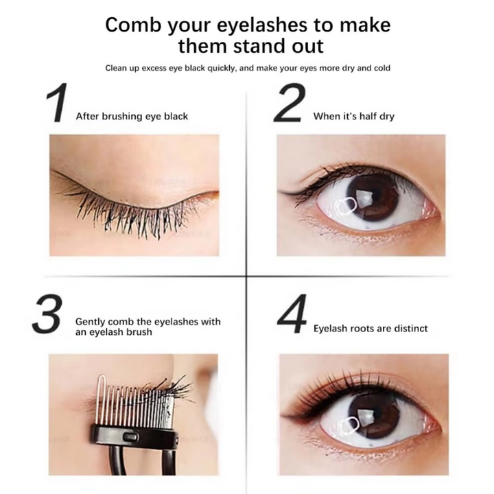 Wimpernkamm | Präzisionsseparator Kompakt Einfach Leichtgewicht-Luzern Mode