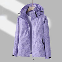 Wasserdichte Outdoor-Jacke für Herren - Atmungsaktiv & Robust-Lila-M-Luzern Mode