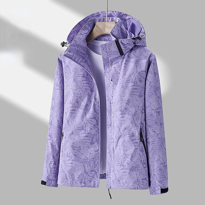 Wasserdichte Outdoor-Jacke für Herren - Atmungsaktiv & Robust-Lila-M-Luzern Mode