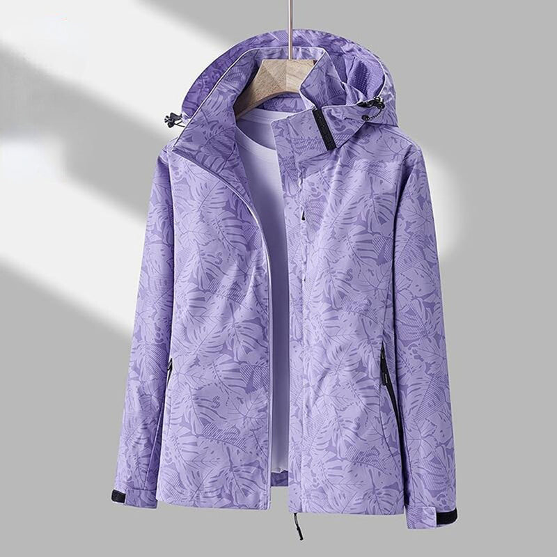 Wasserdichte Outdoor-Jacke für Herren - Atmungsaktiv & Robust-Lila-M-Luzern Mode
