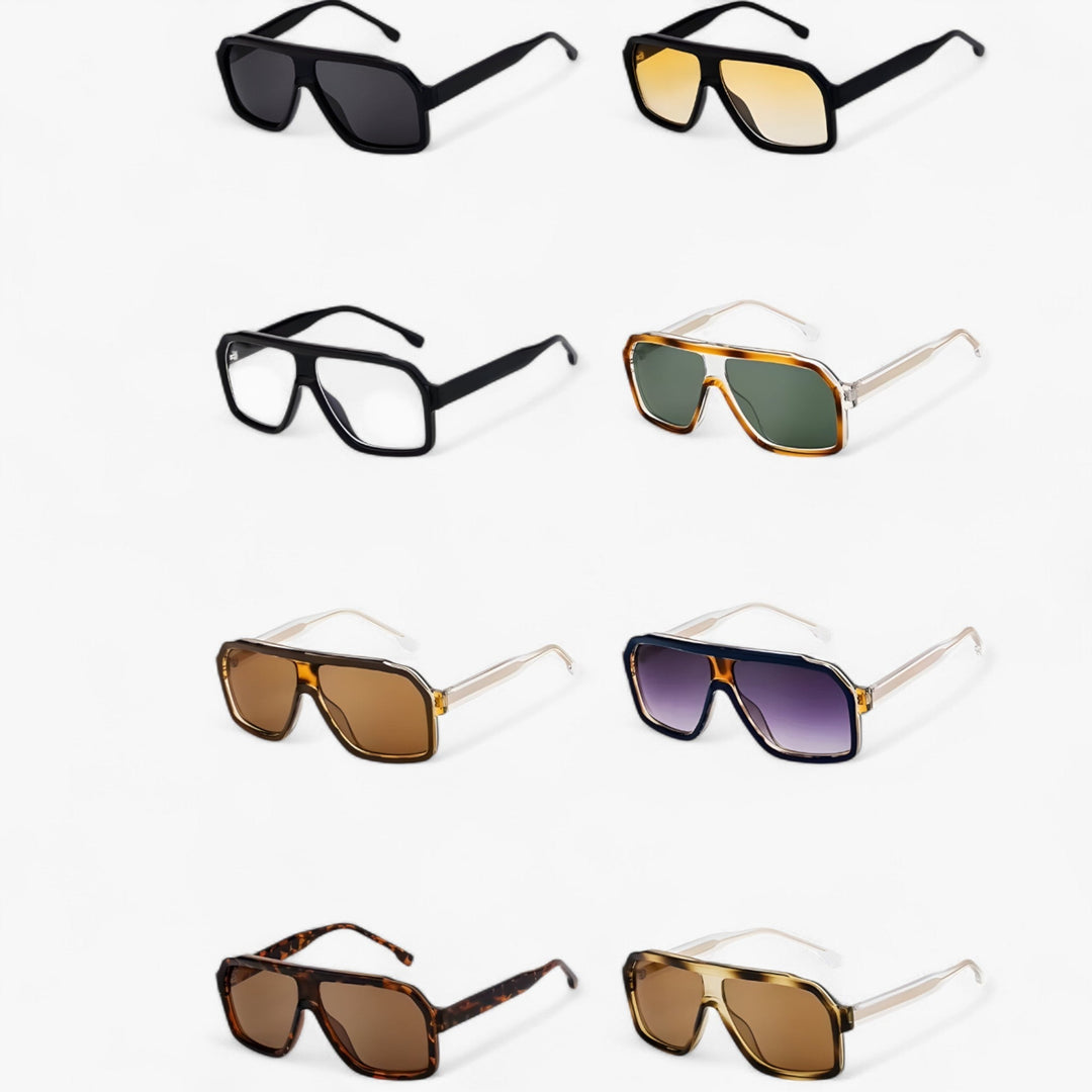 Sonnebrille | Punk | Oversized | Winddicht | Unisex | UV400-Schutz -Luzern Mode