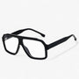 Sonnebrille | Punk | Oversized | Winddicht | Unisex | UV400-Schutz -Schwarz Weiß-Luzern Mode