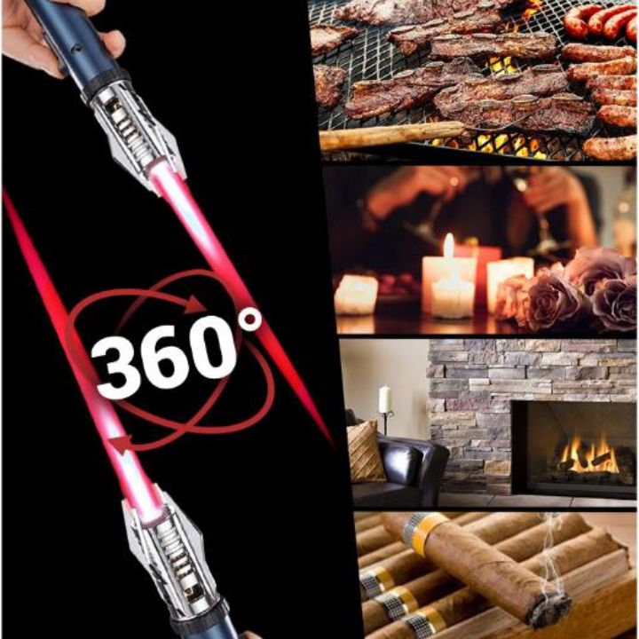 Gasanzünder | Nachfüllbar | Windresistent | Kompakt | Ergonomisch-Luzern Mode