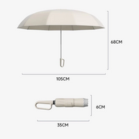 Regenschirm | Windbeständig | Reflektierend | Stabil | Langlebig | Kompakt | Leicht-Luzern Mode