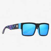 Sportsonnenbrille | Winddicht | UV-Schutz | Polarisiert | Unisex-Blau 2-Luzern Mode