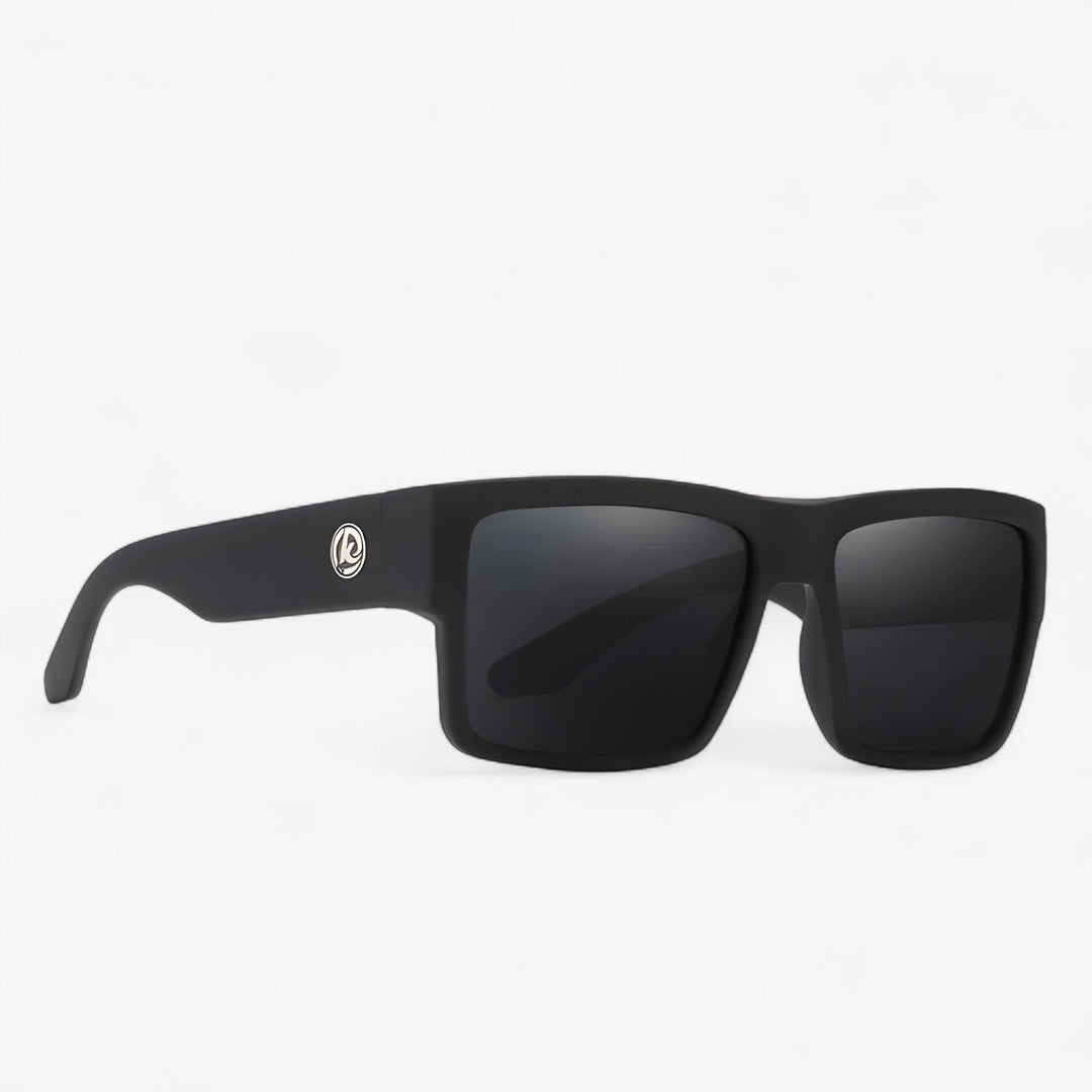 Sportsonnenbrille | Winddicht | UV-Schutz | Polarisiert | Unisex-Schwarz-Luzern Mode