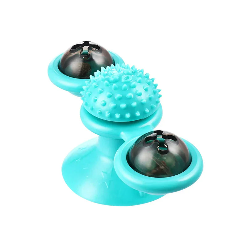 Katzenspielzeug | Katzenminze-Ball Drehend Interaktiv Langlebig-Luzern Mode